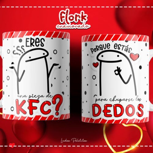 Flork San Valentin 1 Pack Tazas San Valentin Sublimación