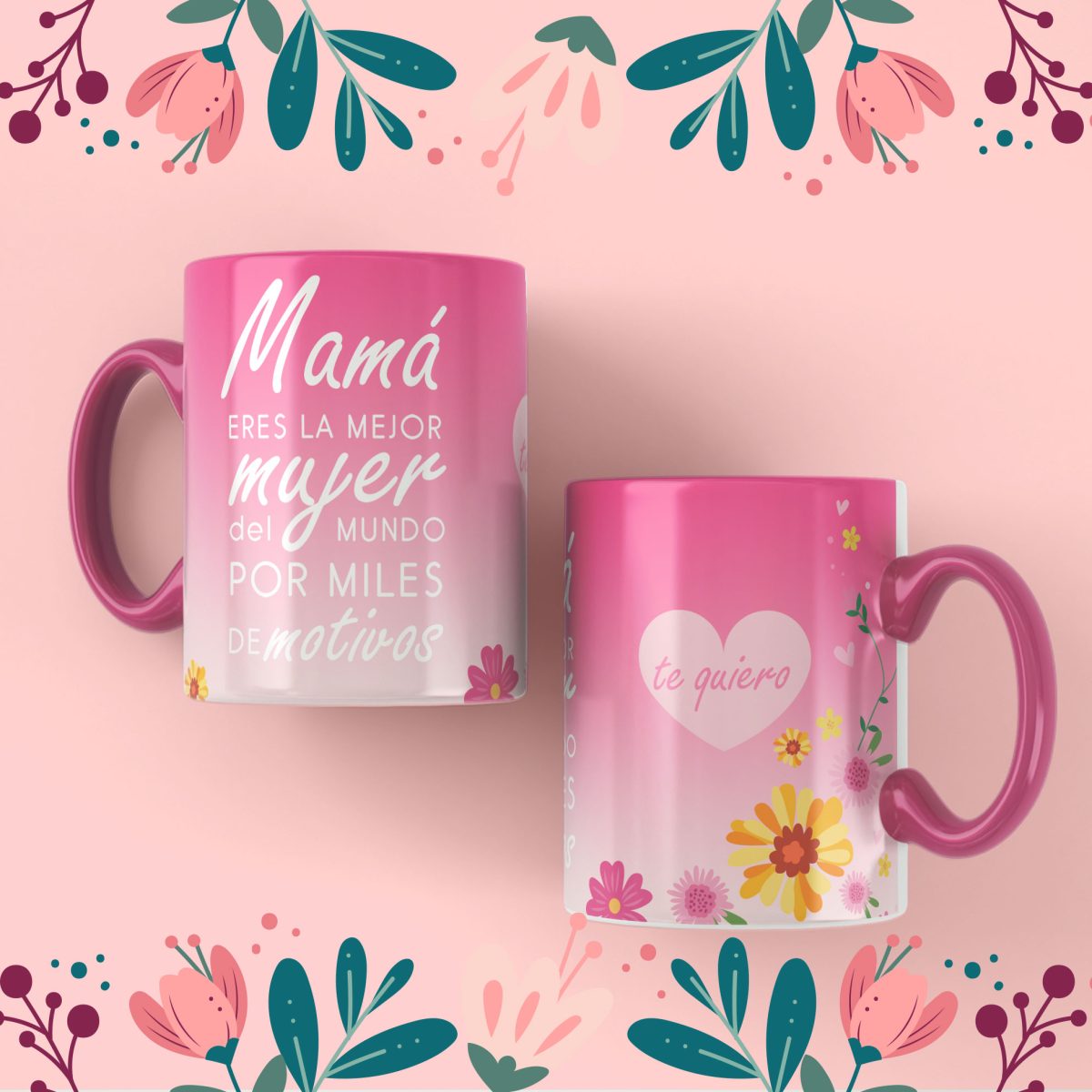 Día De La Madre Frases Pack 005 PSD PNG