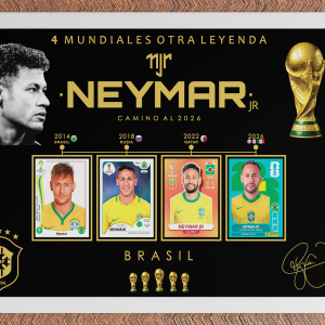 NEYMAR CUADRO LEYENDA