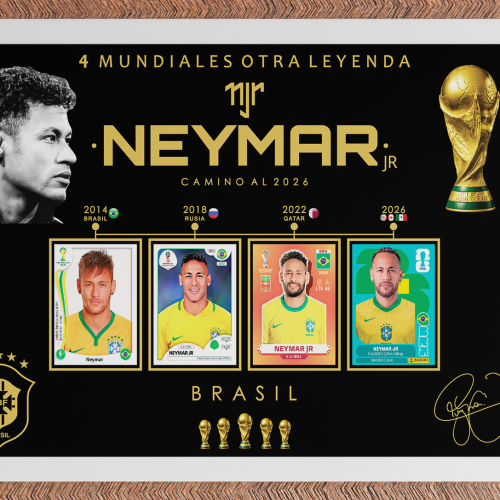 NEYMAR CUADRO LEYENDA