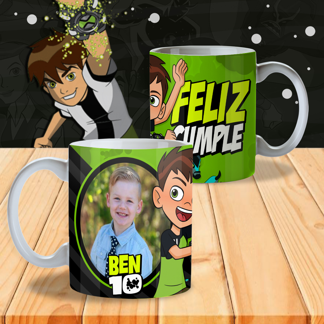 CUMPLEAÑOS INFANTIL TAZAS CON FOTO EDITABLES PSD PNG (13)